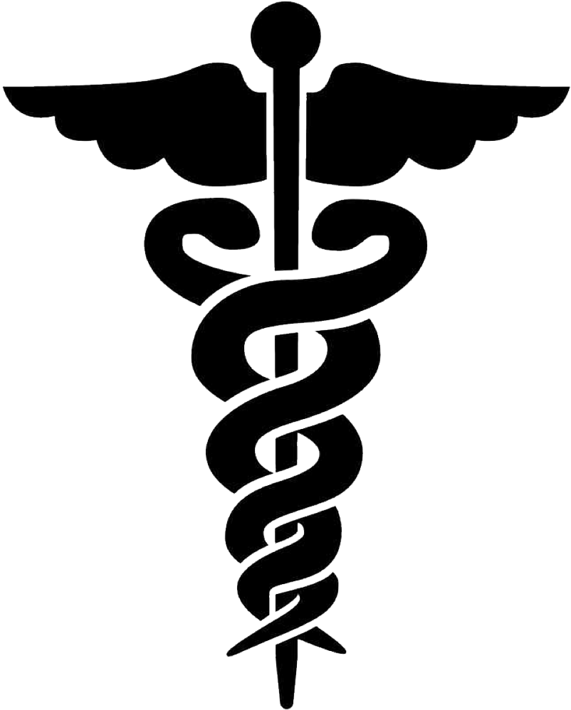 Doctor Symbol Caduceus - Medical Symbol (827x1005), Png Download