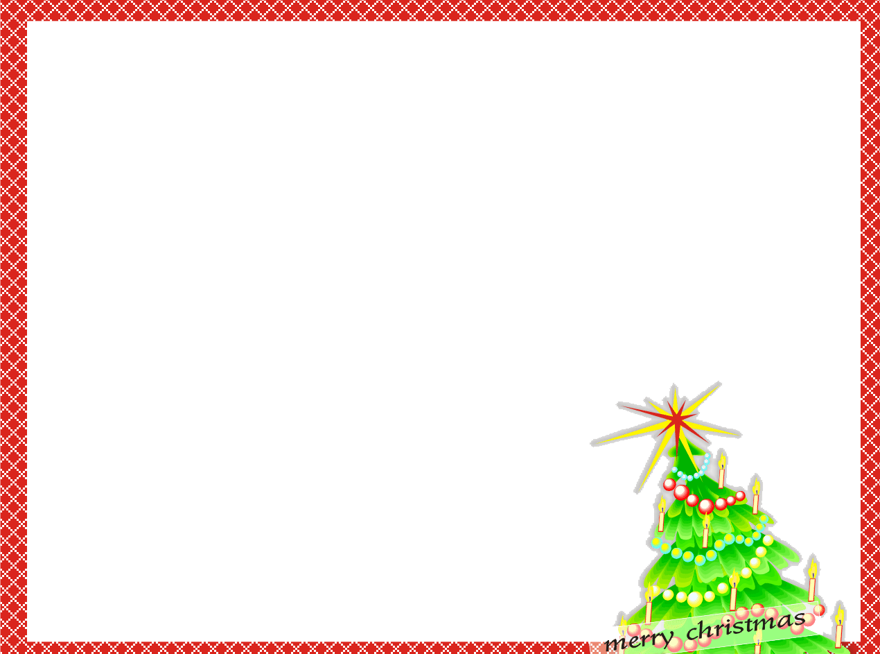 Christmas Frame Png File - Merry Christmas Frame Png (1270x943), Png Download