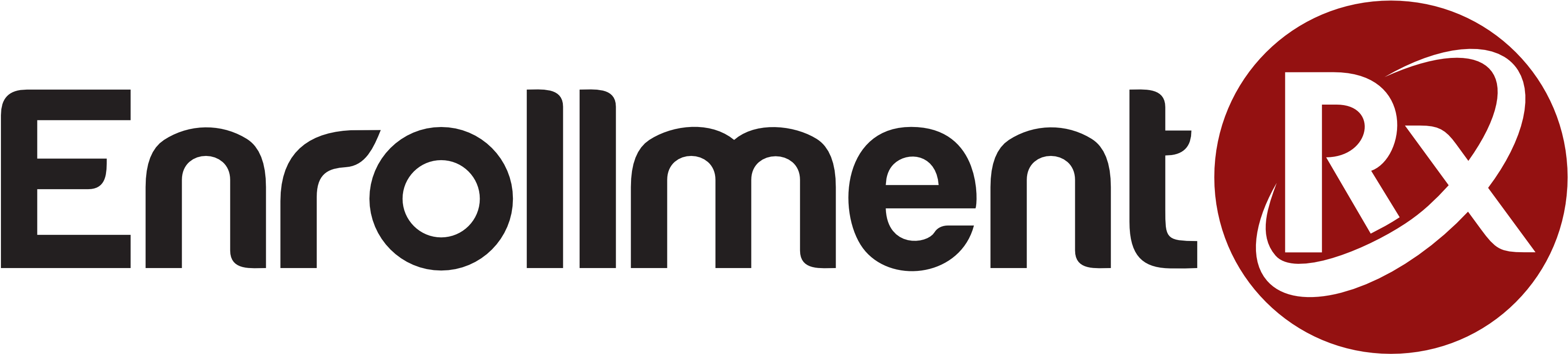 Enrollment Rx - Enrollment Rx Logo (3454x925), Png Download