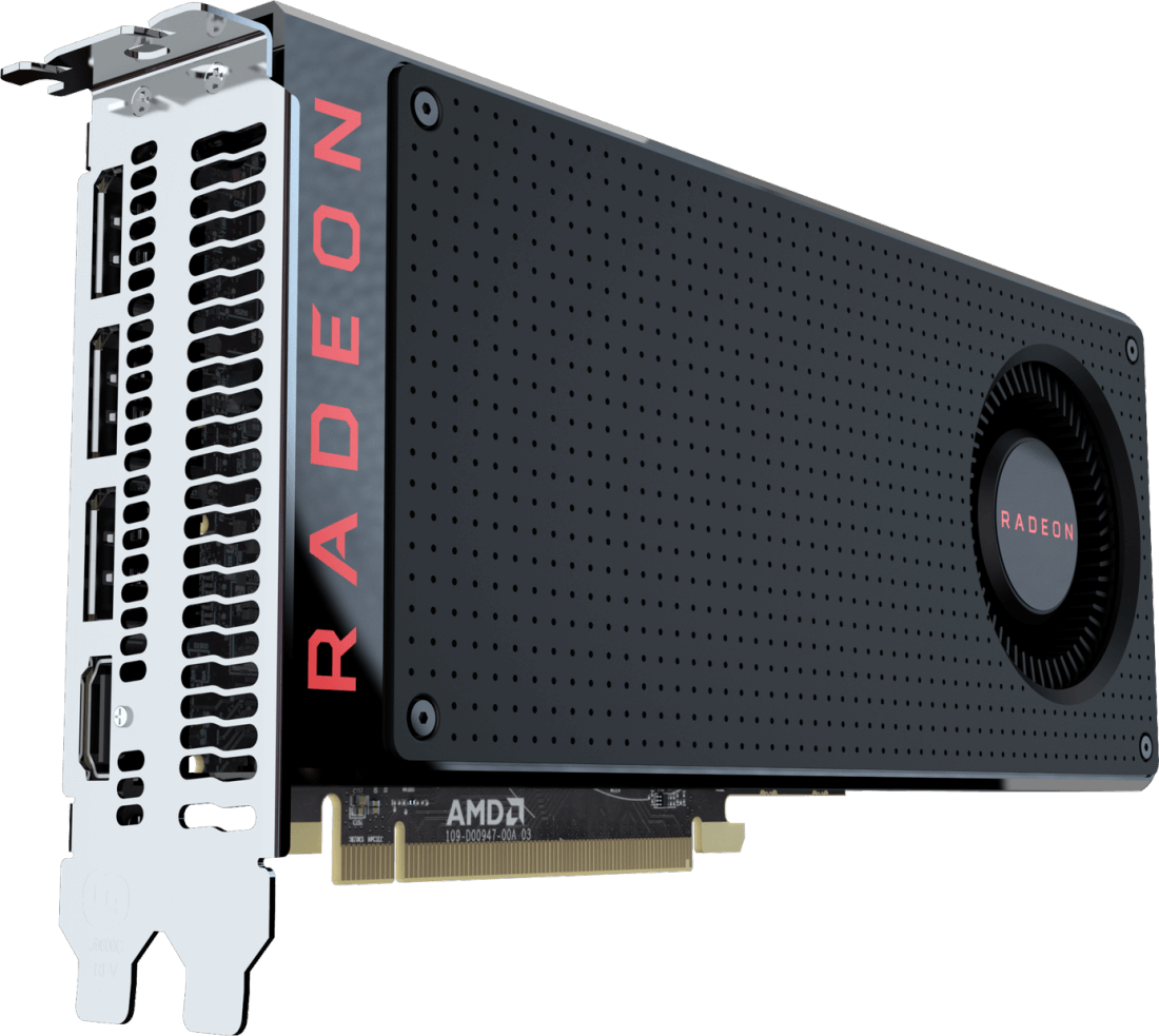 Amd's Radeon Rx 480 Is Reportedly Overdrawing Power - Radeon Rx 480 8gb (1100x983), Png Download