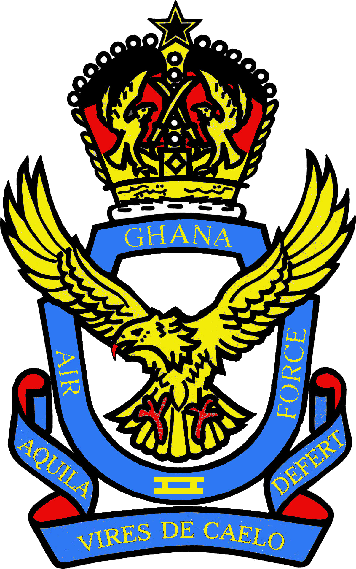 Transparent Logo Transparent - Ghana Air Force Logo (1201x1917), Png Download
