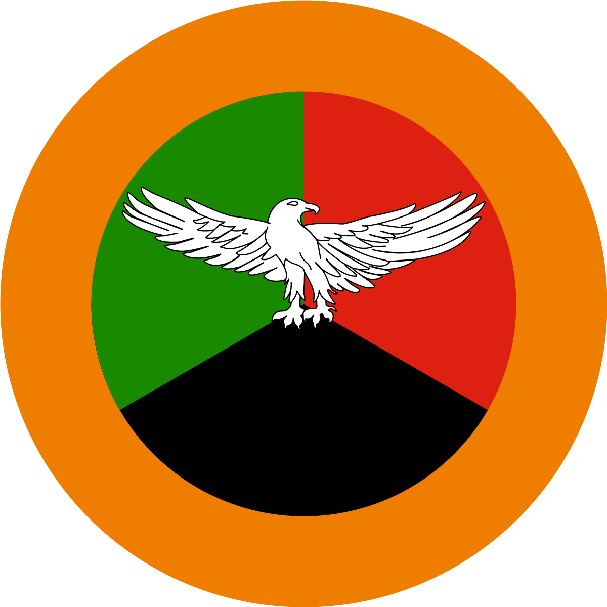 Zambia Air Force Logo (1200x1200), Png Download