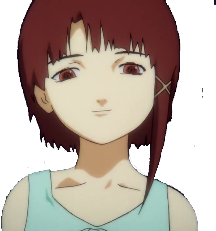Smuglain Discord Emoji - Lain Smug (800x800), Png Download