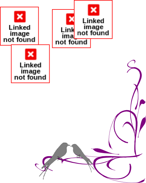 Floral Swirly Bird Bottom Corner Svg Clip Arts 480 (480x600), Png Download