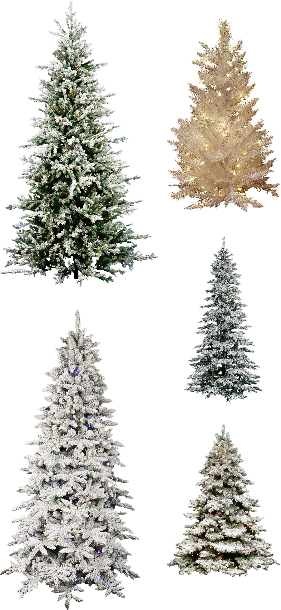 Misc Frosted Christmas Tree Pngs By Dbszabo1 - Vickerman 9' Frosted Dunhill Fir Artificial Christmas (900x1950), Png Download
