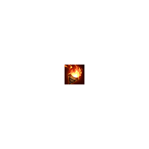 Feral Flare Item - Flame (480x480), Png Download