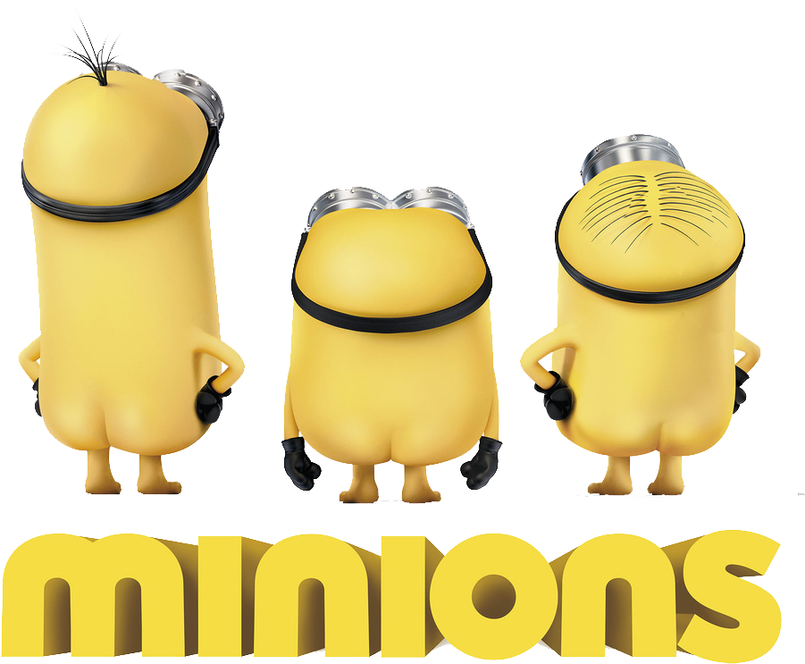 Minions Logo Png - Childrens Minions 3d Wall Smash Despicable Me Wall (1000x742), Png Download