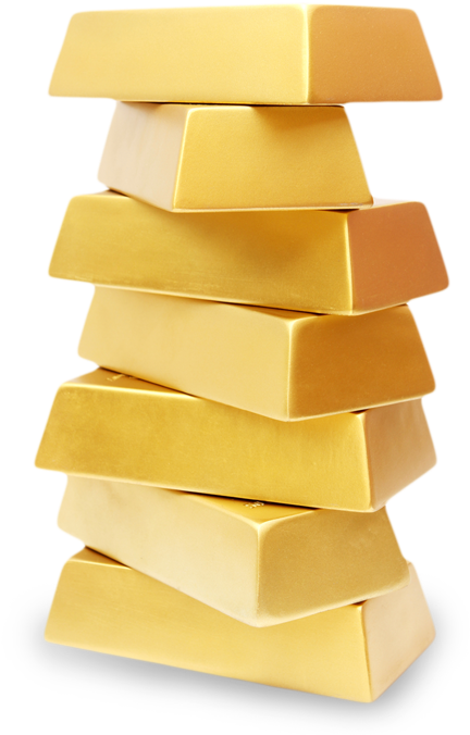 Clipart Png Gold Bar - Gold (500x705), Png Download
