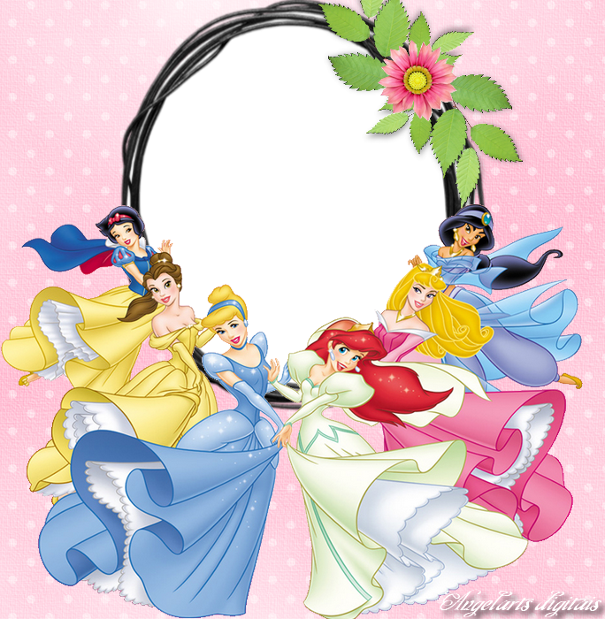 Disney Digital Frames Borders Disney Princess Png Frame Free