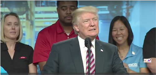 President Donald J - Official (500x333), Png Download