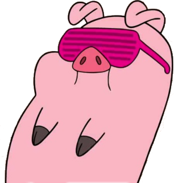 תמונות של גרוויטי פולס - Cerdito De Gravity Falls (350x374), Png Download