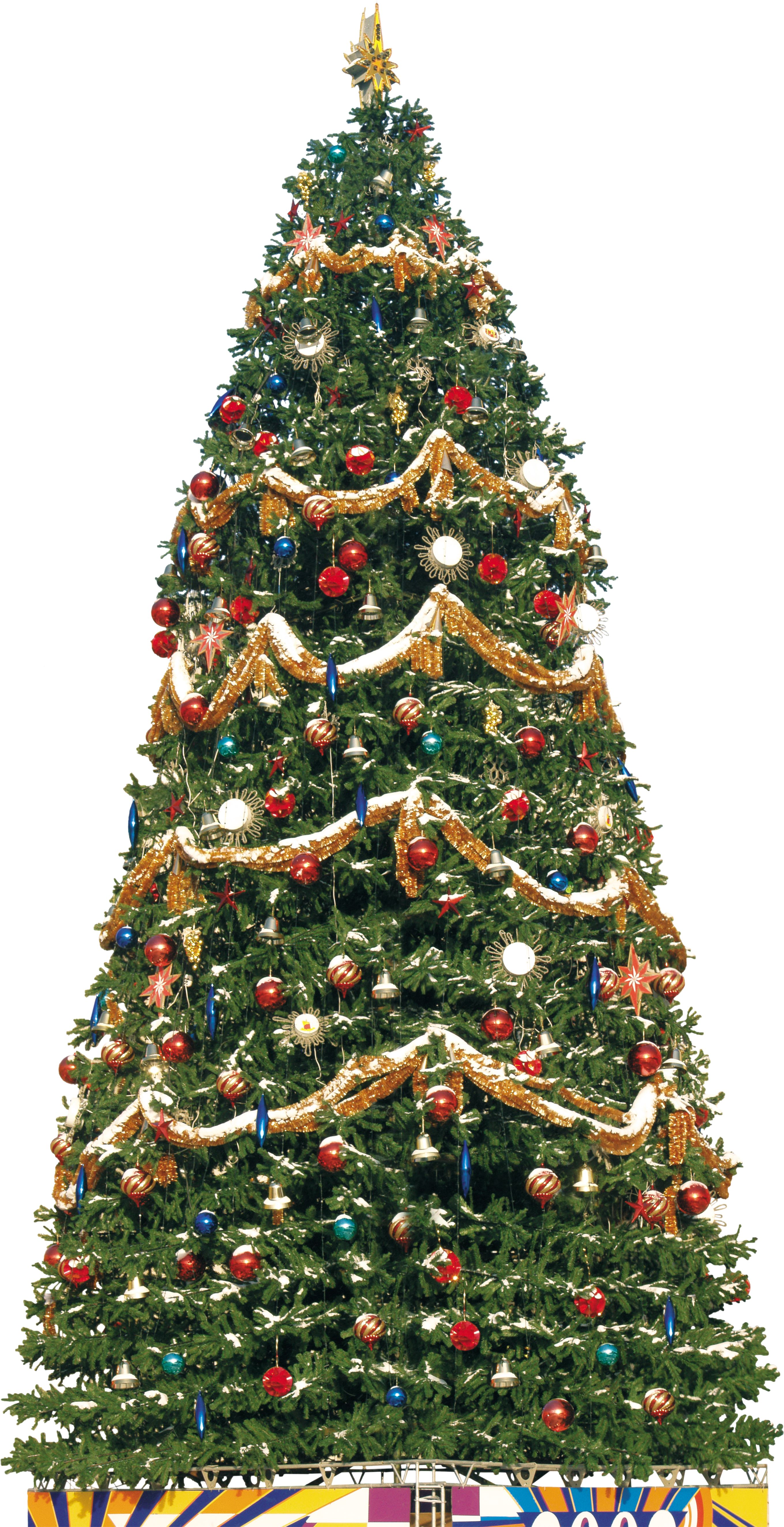 Christmas Tree Png (2719x5293), Png Download