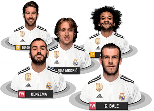 Do You Want To Be The Manager Of The Real Madrid Club - Real Madrid 2018 Png (500x360), Png Download