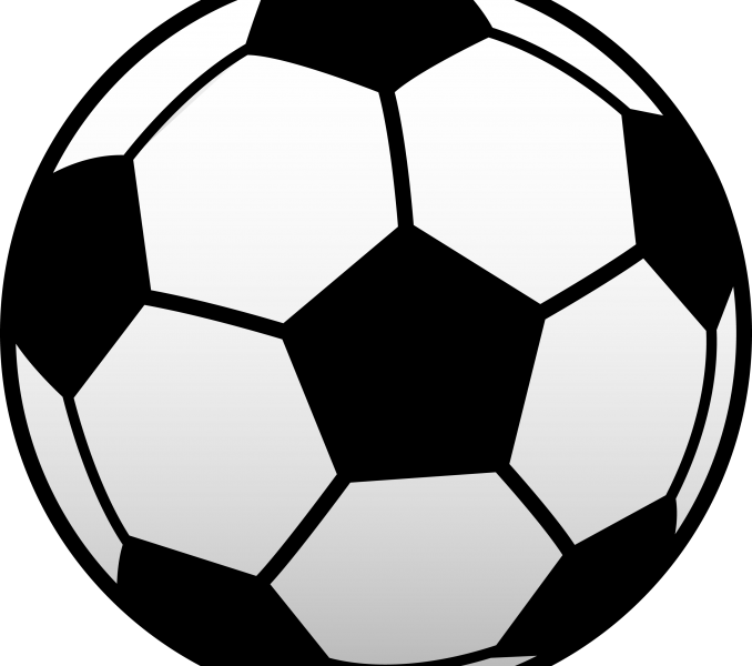 Soccer Ball Pictures Free Kids Coloring - Football Clipart Png (678x600), Png Download