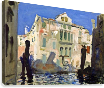 Venice Canvas Print - Hercules Brabazon Brabazon Artist (429x363), Png Download