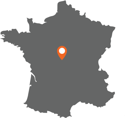 Gmt - Eu Map Of France (450x550), Png Download