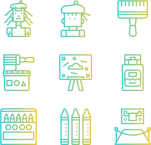 Artist 36 Icons - Graphics (600x564), Png Download