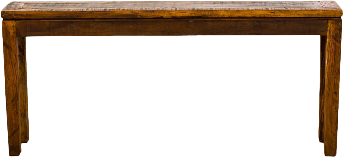 Reclaimed Solid Wood Console Table Chairish - Desk (1200x1200), Png Download