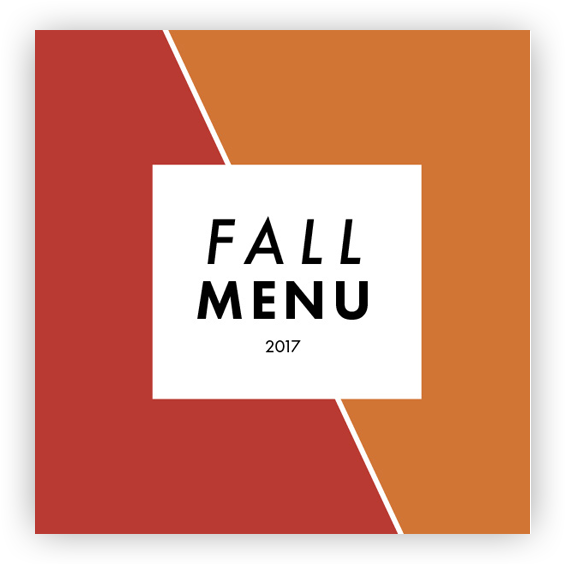 Fall Menu Icon - Graphic Design (594x569), Png Download