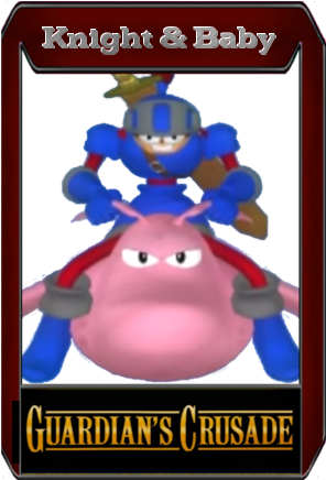 Knight & Baby Icon - Activision Guardian's Crusade (300x442), Png Download