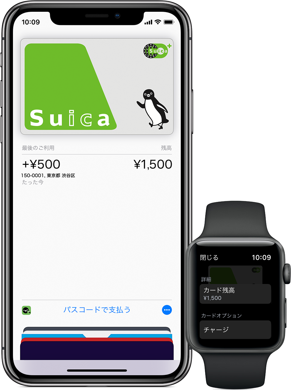 Suica Current Balance On Iphone And Apple Watch - Apple Pay (1142x1474), Png Download