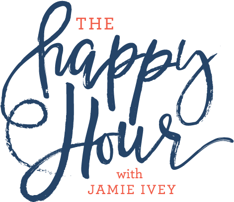 Happy Hour Logo Clear - Happy Hour With Jamie Ivey Podcast (529x450), Png Download