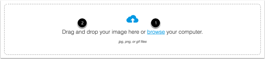 You Can Upload An Image From Your Computer Or Select - Graphic Design (855x192), Png Download