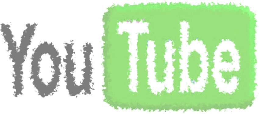 Youtube Logo Green Large Png - El Primer Logo De Youtube (600x265), Png Download