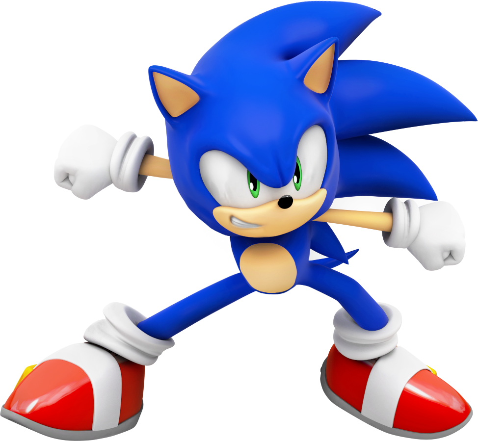 Gangster Sonic Png - Sonic The Hedgehog Attack (974x899), Png Download