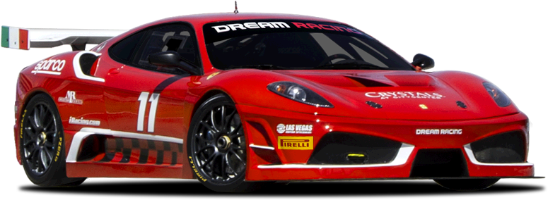 Race A Ferrari Las Vegas - Ferrari 430 Scuderia Png (851x431), Png Download
