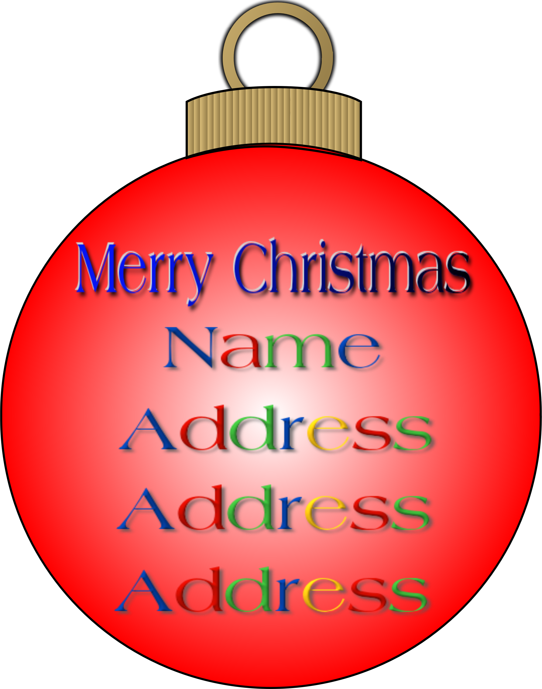 This Free Icons Png Design Of Address Lable (1784x2268), Png Download