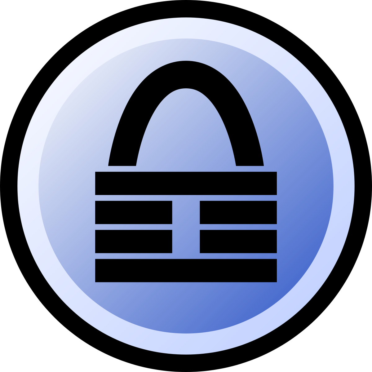 Keepass Png (1200x1200), Png Download