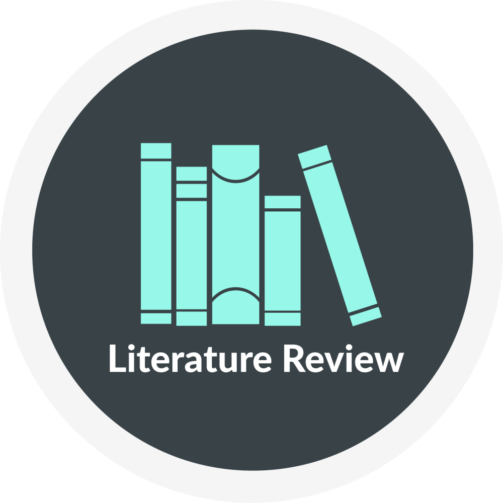 Literature Review Icon@4x - Book (1000x1000), Png Download