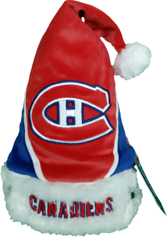 Nhl Team Santa Hat Montreal Canadiens - Montreal Canadiens Santa Hat (339x479), Png Download