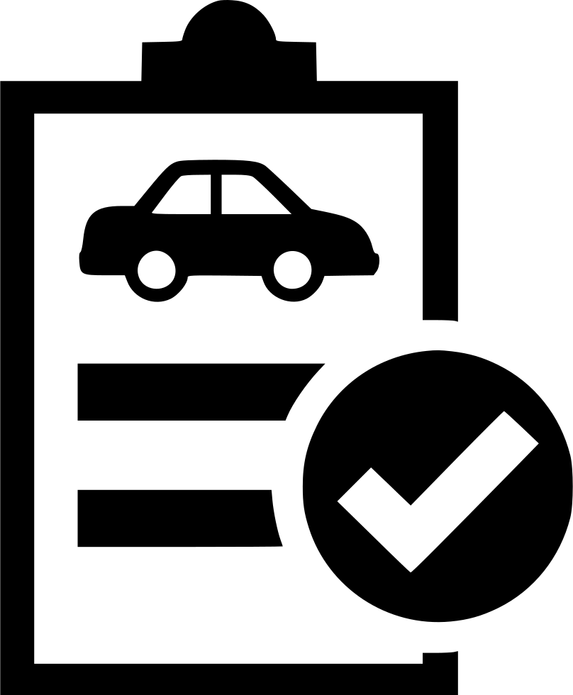 Png File - Car Inspection Clipart (808x980), Png Download