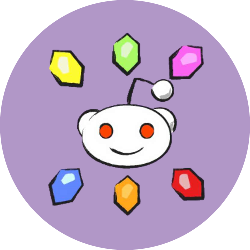 "created" An App Icon For The Reddit App - Reddit Spared Badge (1000x1001), Png Download