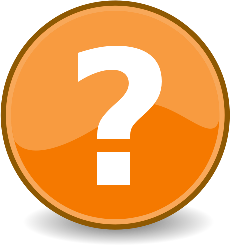 A Question For You [wow It's Wednesday ] - Orange Question Mark Icon Svg (500x500), Png Download