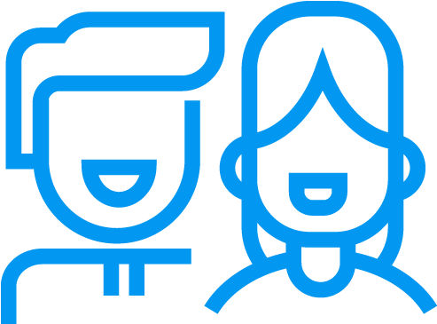 Man And Woman Icon - Revelstoke Dental Centre (500x500), Png Download