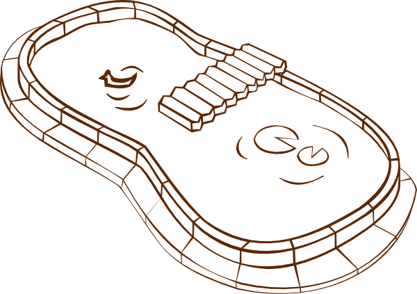 Pond Svg Clip Arts 600 X 423 Px (600x423), Png Download