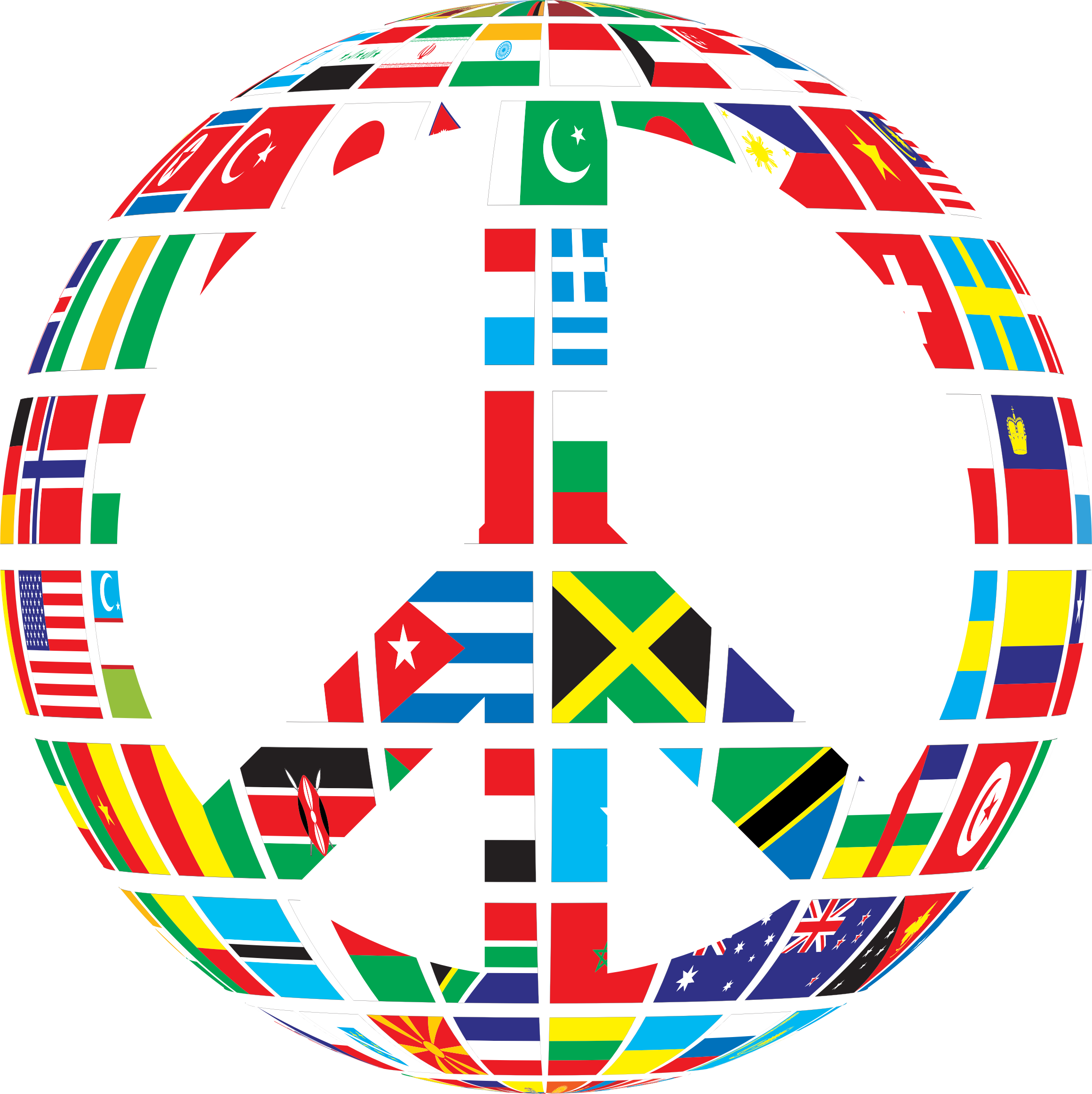 This Free Icons Png Design Of Global Peace (2322x2325), Png Download