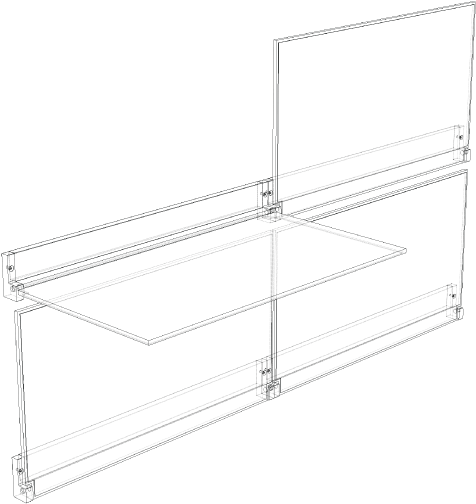 Cad Riveli Shelf - Shelf (792x612), Png Download