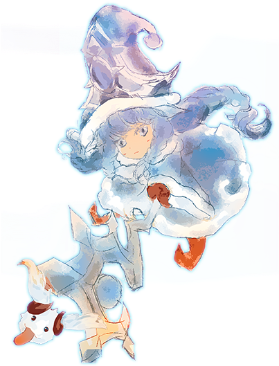 Pix And Lulu Each Fire A Bolt Of Magical Energy That - Illustration (402x545), Png Download