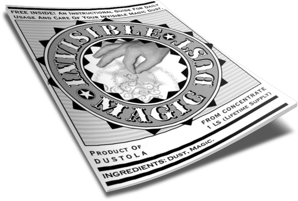 The Careful Use Of Your “invisible Magic Dust” Booklet - Platinum (600x406), Png Download