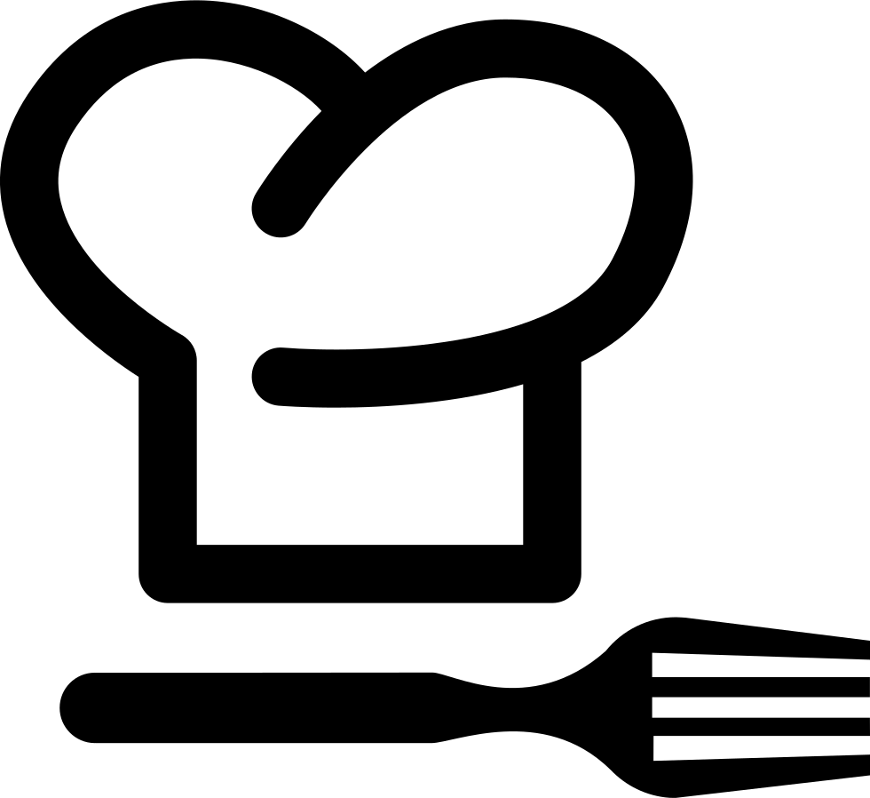 Chef Hat And Fork Comments - Sombrero De Chef Icono (980x898), Png Download