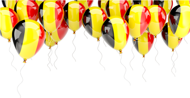 Illustration Of Flag Of Belgium - Romania Balloons (640x480), Png Download
