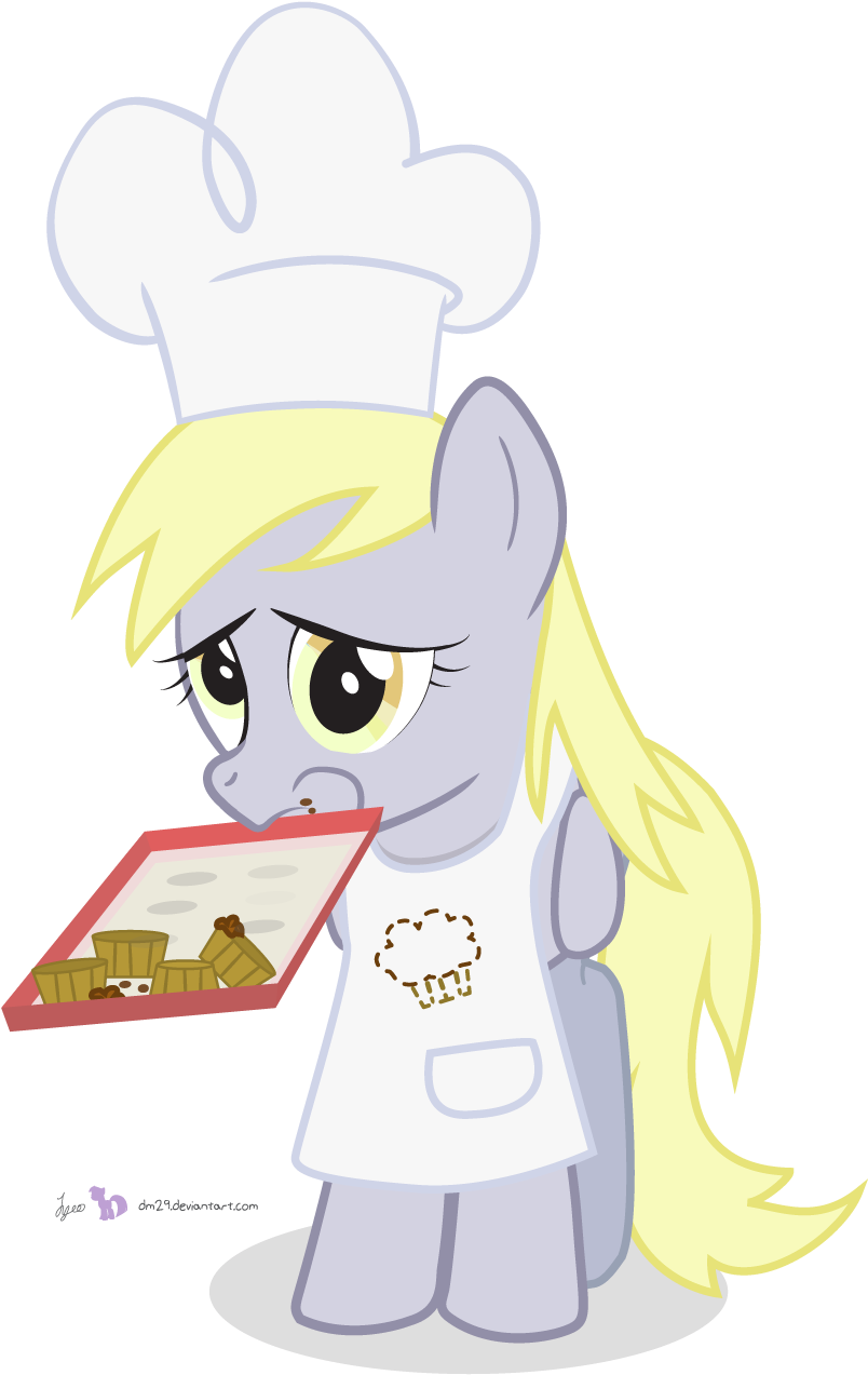 Dm29, Chef's Hat, Clothes, Derpy Hooves, Female, Hat, - My Little Pony: Friendship Is Magic (1000x1375), Png Download