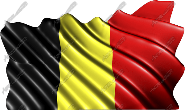 Waving Belgium Flag - Puerto Rico Flag Waving (600x356), Png Download