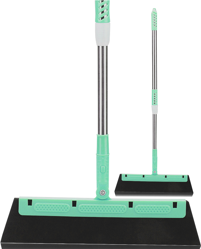 Enlarged Broom Head Extendable Rod (green)enlarged - Broom (800x800), Png Download