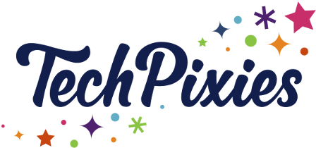 Tech Pixies Logo - Graphic Design (500x296), Png Download