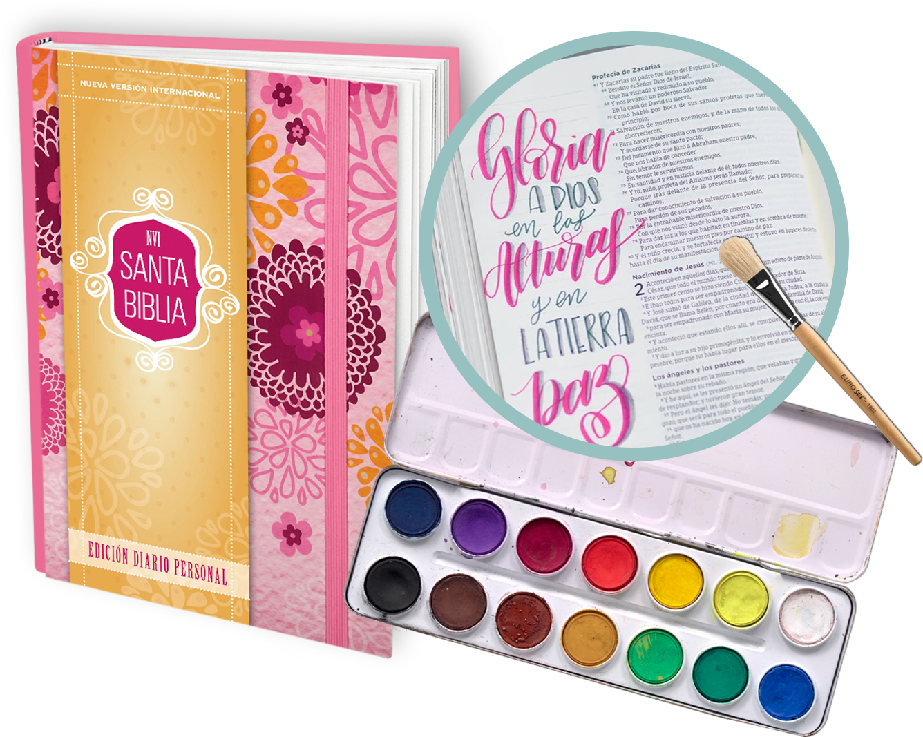 Las Características Que Esta Biblia Incluye - Niv Holy Bible For Girls - Journal Edition Hardcover (1432x1296), Png Download